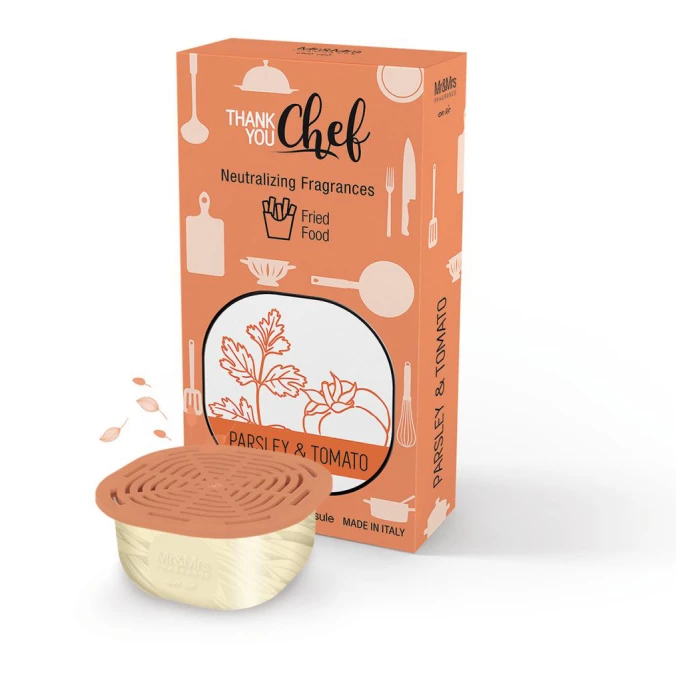 Mr & Mrs Fragrance Mr&Mrs Fragrance THANK YOU CHEF Duftkapsel PARSLEY & TOMATO - 1 Mr & Mrs Fragrance Mr&Mrs Fragrance THANK YOU CHEF Duftkapsel PARSLEY & TOMATO -
