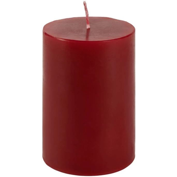 Lambert Stumpenkerze Burgunder - Durchgefärbt - 4 Kerzen - 1 Lambert Stumpenkerze Burgunder - Durchgefärbt - 4 Kerzen -