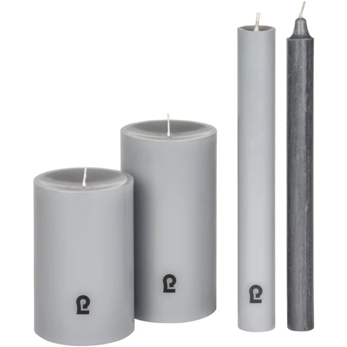 Lambert Stabkerze Schiefer - Durchgefärbt - 6 Kerzen - 2 Lambert Stabkerze Schiefer - Durchgefärbt - 6 Kerzen - – Bild 2