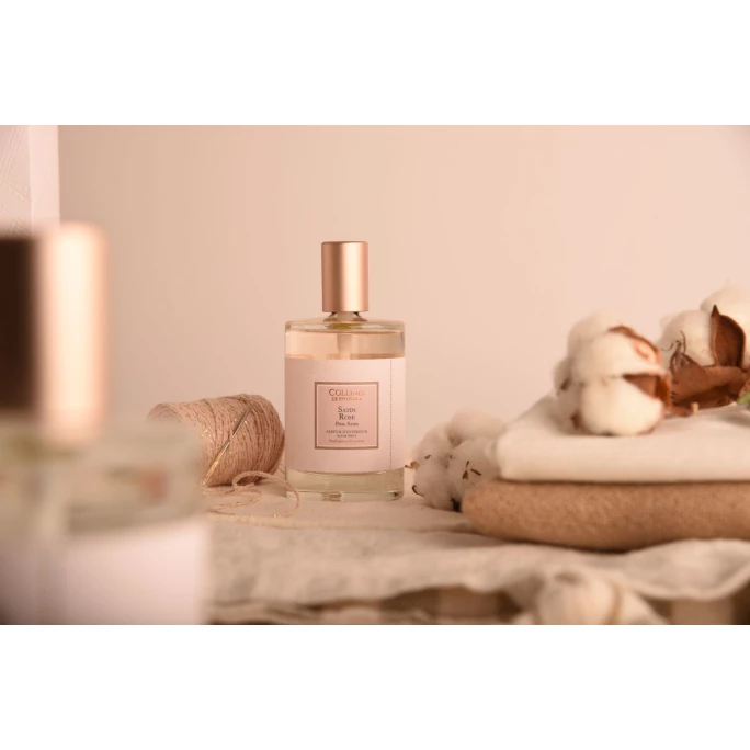 Collines De Provence Couture Rosa Satin Raumspray - 3 Collines De Provence Couture Rosa Satin Raumspray - – Bild 3