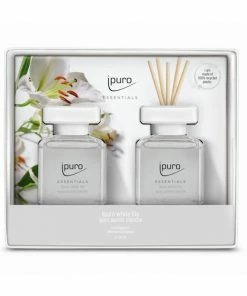 Ipuro ESSENTIALS White Lily Raumduft Set -
