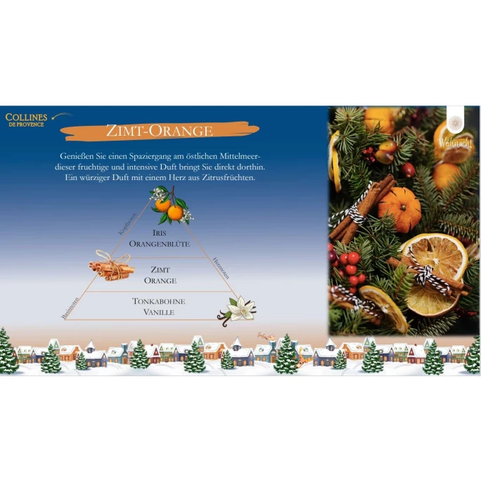 Collines De Provence Zimt Orange Raumduft-Diffusor - 3 Collines De Provence Zimt Orange Raumduft-Diffusor - – Bild 3
