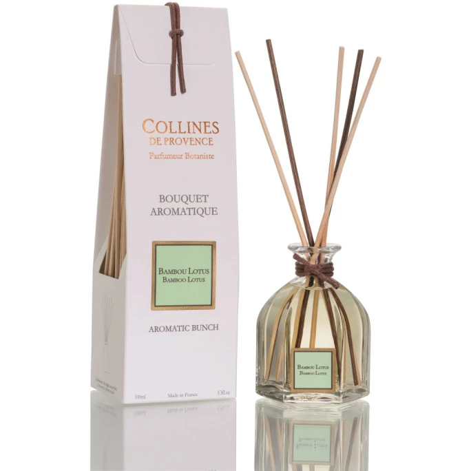Collines De Provence Les Naturelles Bambus-Lotusblume Raumduft - 1 Collines De Provence Les Naturelles Bambus-Lotusblume Raumduft -