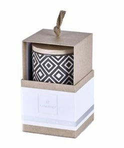 Lambert Ebba Orange & Ginger Duftkerze Taupe Mit Deckel -