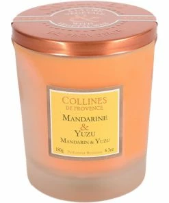 Collines De Provence Duos Parfumés Mandarine & Yuzu Duftkerze -