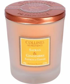 Collines De Provence Duos Parfumés Safran & Ingwer Duftkerze -