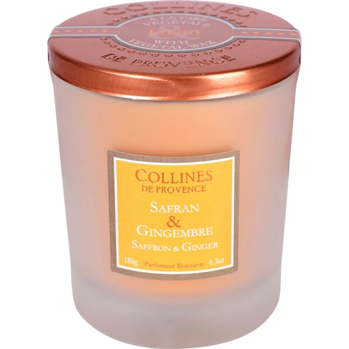 Collines De Provence Duos Parfumés Safran & Ingwer Duftkerze - 1 Collines De Provence Duos Parfumés Safran & Ingwer Duftkerze -