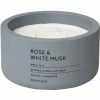 Blomus FRAGA Duftkerze XL Rose & White Musk - Flintstone - 3 Blomus FRAGA Duftkerze XL Rose & White Musk - Flintstone - -Culti Shop unnamed file 538