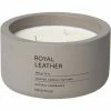 Blomus FRAGA Duftkerze XL Royal Leather - Satellite - 2 Blomus FRAGA Duftkerze XL Royal Leather - Satellite - -Culti Shop unnamed file 540