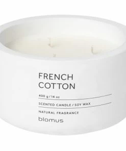 Blomus FRAGA Duftkerze XL French Cotton - Lily White -