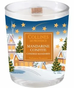 Collines De Provence Kandierte Mandarine Duftkerze -
