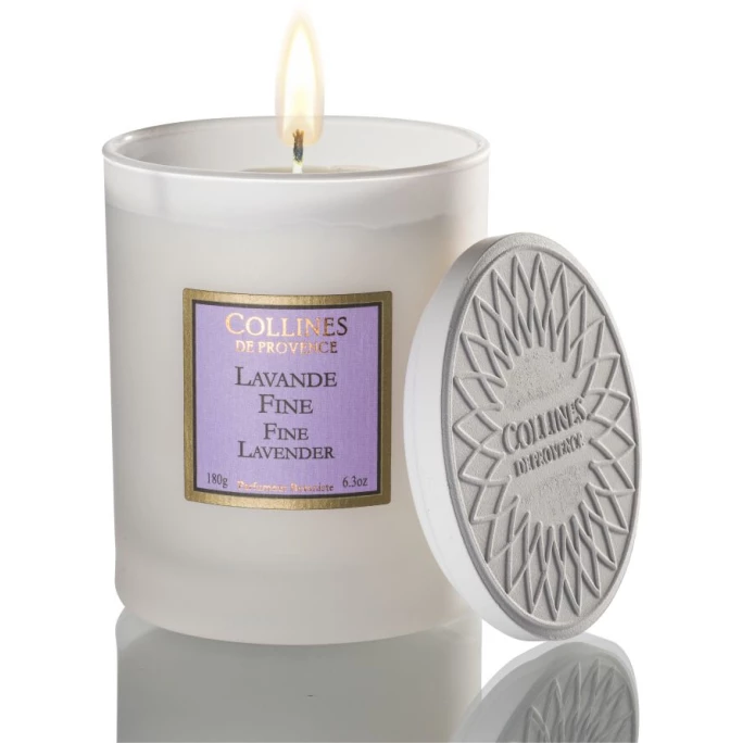Collines De Provence Les Naturelles Feiner Lavendel Duftkerze - 1 Collines De Provence Les Naturelles Feiner Lavendel Duftkerze -