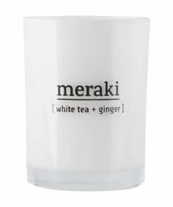 Meraki Duftkerze White Tea & Ginger -