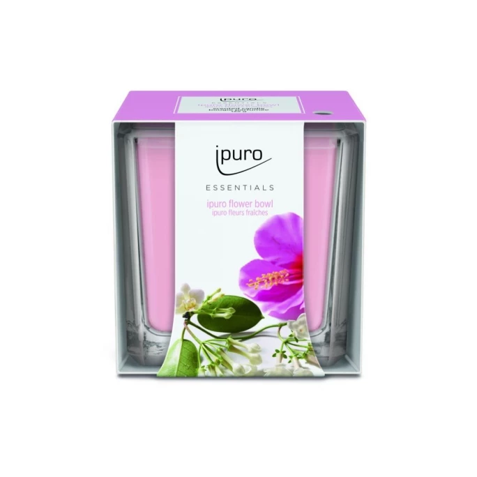 Ipuro ESSENTIALS Flower Bowl Duftkerze - 1 Ipuro ESSENTIALS Flower Bowl Duftkerze -