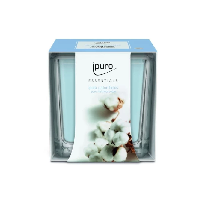Ipuro ESSENTIALS Cotton Fields Duftkerze - 1 Ipuro ESSENTIALS Cotton Fields Duftkerze -