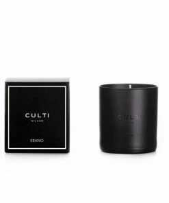 CULTI Ebano Coloured Candle Black Duftkerze -