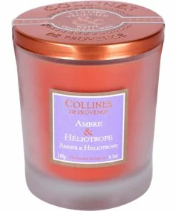 Collines De Provence Duos Parfumés Amber & Heliotrop Duftkerze -