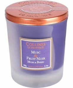 Collines De Provence Duos Parfumés Moschus & Beere Duftkerze -