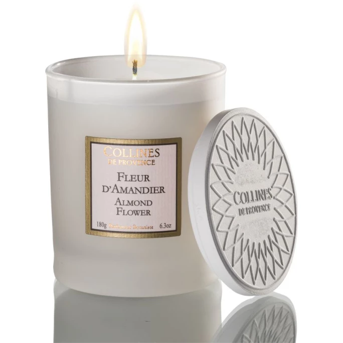Collines De Provence Les Naturelles Mandelbaumblüte Duftkerze - 1 Collines De Provence Les Naturelles Mandelbaumblüte Duftkerze -
