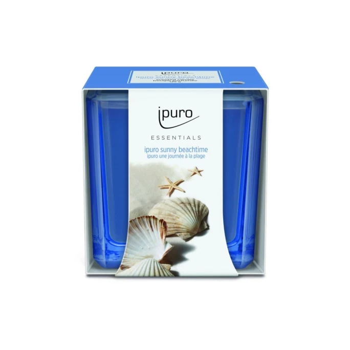 Ipuro ESSENTIALS Sunny Beachtime Duftkerze - 1 Ipuro ESSENTIALS Sunny Beachtime Duftkerze -
