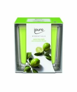Ipuro ESSENTIALS Lime Light Duftkerze -