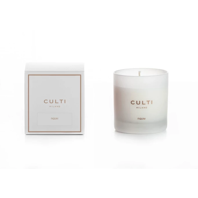 CULTI Fiqum White Vase Candle Duftkerze - 1 CULTI Fiqum White Vase Candle Duftkerze -