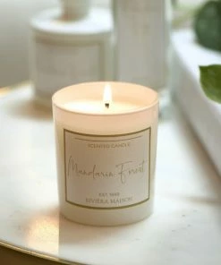 Riviera Maison Rivièra Maison Scented Mandarin Forest Duftkerze - -Culti Shop unnamed file 872