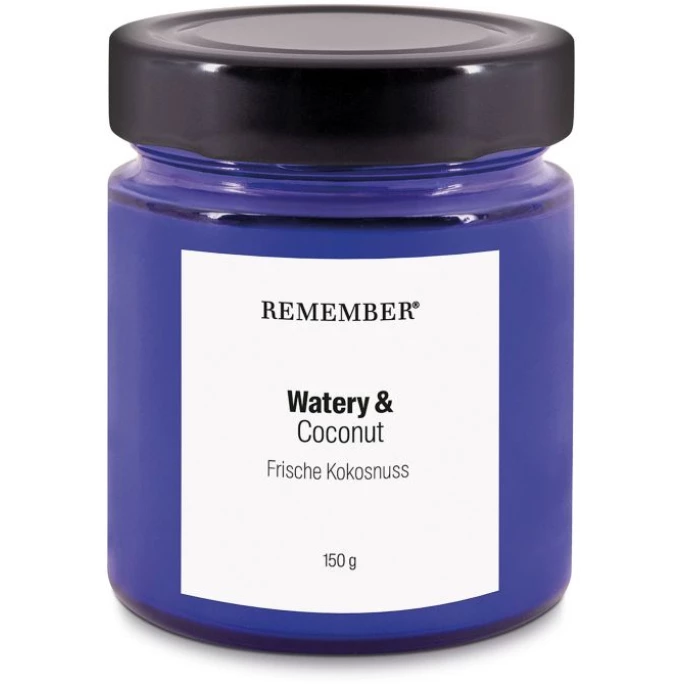 Remember Frische Kokosnuss Duftkerze - 1 Remember Frische Kokosnuss Duftkerze -