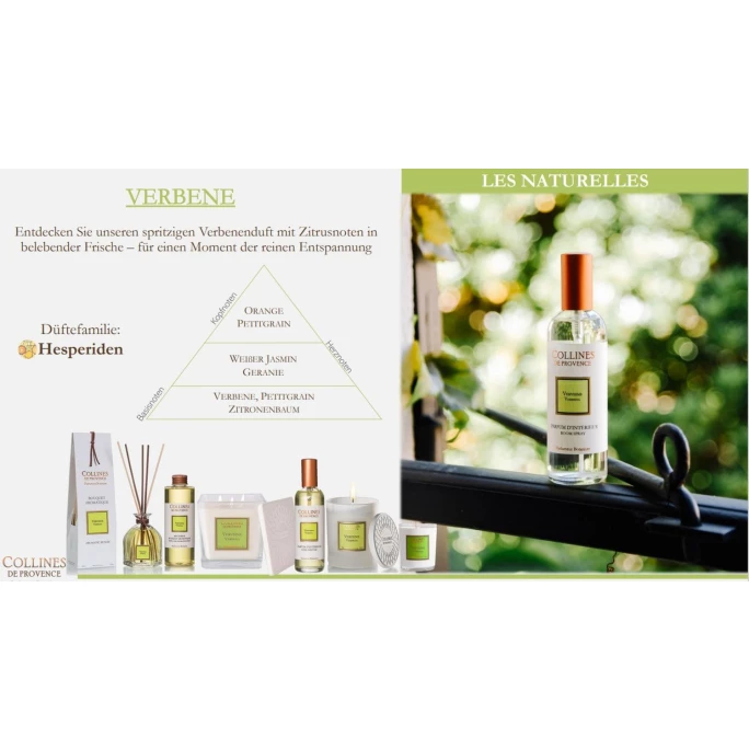 Collines De Provence Les Naturelles Verbene Nachfüller - 2 Collines De Provence Les Naturelles Verbene Nachfüller - – Bild 2