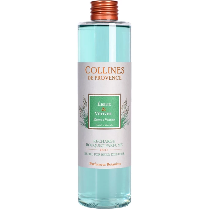 Collines De Provence Duos Parfumés Ebenholz & Vetiver Nachfüller - 1 Collines De Provence Duos Parfumés Ebenholz & Vetiver Nachfüller -